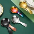 1pcs Cute 304 Stainless Steel Creative Mini Round Teaspoons Baby Ice Cream Dessert Spoon Kitchen Accessories Coffee Tiny Spoon. 