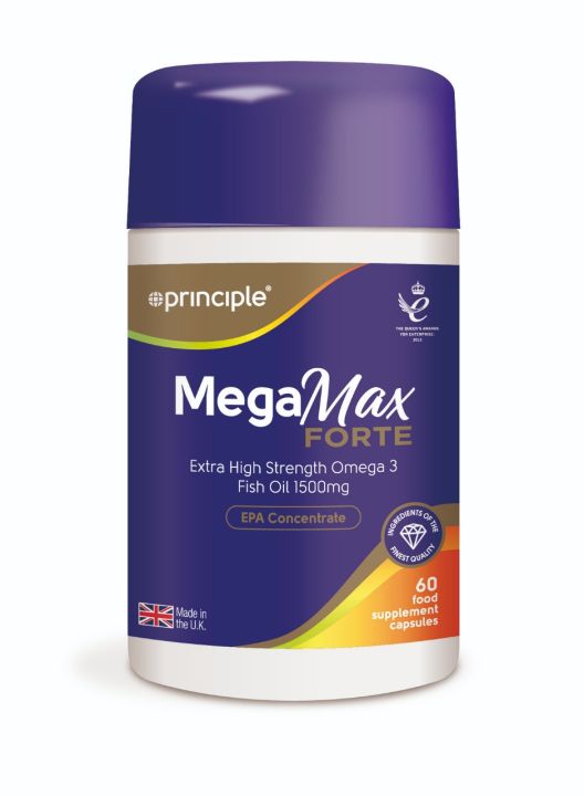 Principle Megamax Forte Fish Oil 1500mg Capsules 60s