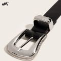 OkayM Waist Belt With Studs For Cowboy Cowgirl With Metal Buckle Vintage Belt Hot Girl WaistChain Studded Oversize. 