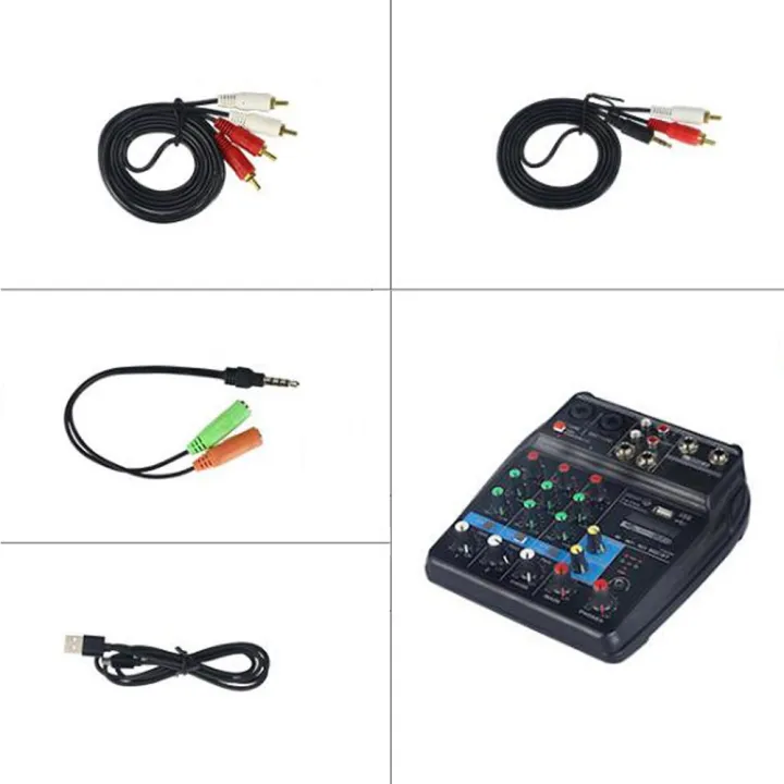 Portable%204-Channel%20BT%20Sound%20Mixing%20Console%20Digital%20Audio%20Mixer%20Built-in%20Reverb%20Effects%20for%20Recording%20DJ%20Network%20Live%20Broadcast%20-%20Image%208