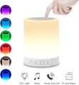Speaker and Touch Lamp Portable Night Light with Bluetooth Speaker MP3 Audio TF Music Player. 