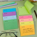 50Sheets/Book Memo Pads Portable Removable Record Candy Color Sticky Papers Memo Bookmark Self-stick Notes For Work. 