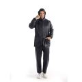 Safety Reflective Raincoat Rain Pants Suit Traffic Construction Sanitation Workers Split Raincoat Men Outdoor Waterproof. 
