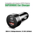 For Oneplus car charger 80W,SuperVooc car charger for OPPO,for realme car adapter superdart,for oneplus 12 10T auto charger warp. 