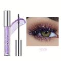 Glitter Shiny Mascara, Waterproof And Smudge Proof, Curling And Eyelashes Lengthening Makeup Tool for Music Festival. 