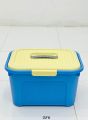Plastic Storage Box Home Organizer With Lockable Lid Outdoor For Cloths Food Makeup Medicine Etc.. 