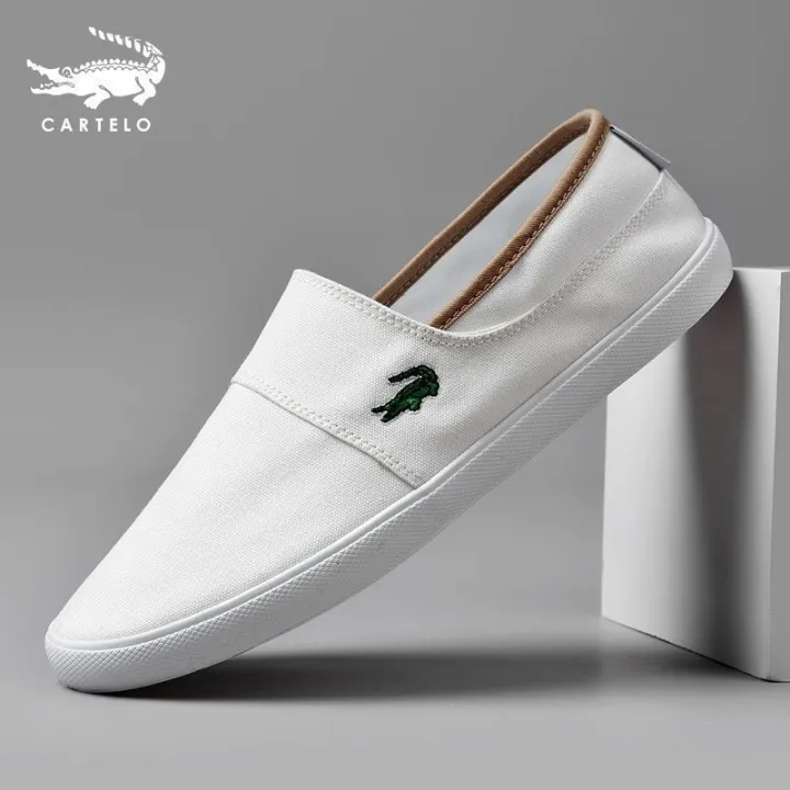 Khaki%20Crocodile%20Cloth%20Shoes2023Spring%20and%20Summer%20Flat%20Casual%20Men's%20Shoes%20Slip-on%20Men's%20Low%20Cut%20White%20Canvas%20Loafers%20-%20Image%202