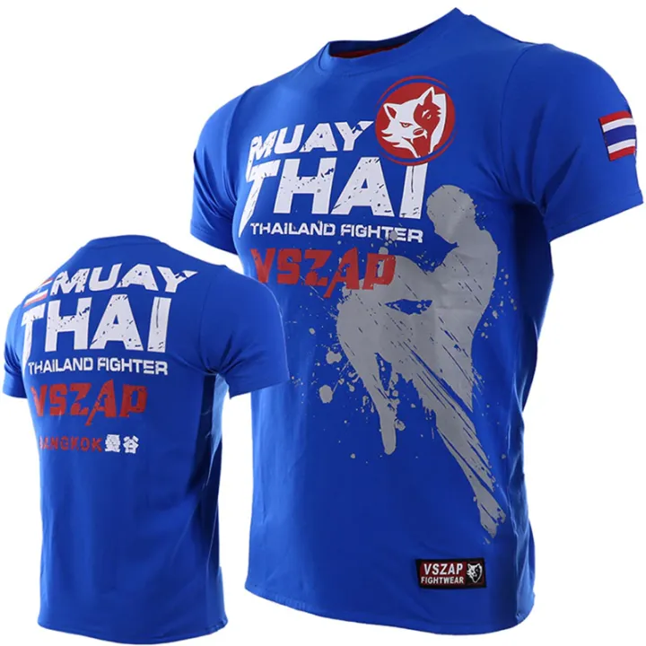Vs%20zap%20MEN'S%20Muay%20Thai%20T%20shirt%20Sports%20running%20T%20shirt%20MEN'S%20gym%20fitness%20Jun%20training%20shirts%20dry%20fit%20sportswear%20boxing%20quick%20dry%20-%20Image%205