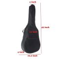 40/41 Inch Guitar Bag Black Acoustic Electric Classical Bass Guitar Cover Soft Case Carrying Bag with Shoulder Strap Lightweight Durable Guitar Gig Bag for Travel Storage Protection – Kandy Musical Hub. 