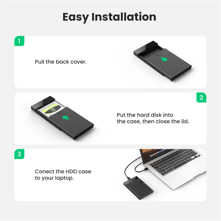 UGREEN%202.5%20inch%20Hard%20Drive%20Enclosure,%20USB%20C%203.1%20Gen%202%20to%20SATA%20III%206Gbps%20for%20SSD%20HDD%209.5/7mm%20External%20Hard%20Drive%20Disk%20Case%20w/UASP%20Compatible%20with%20WD,%20Seagate,%20Toshiba,%20Samsung,%20Hitachi,%20PS4,%20Xbox%20-%20Image%207