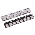 8*1Bit 8 Bits WS2812 WS 2811 5050 RGB Full LED Lamp Panel Module 5V WS2812B Rainbow LED Precise For Arduino 8 Channel Lights. 
