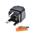 UK Travel Plug Adapter Type G Multi-type Conversion Outlet Socket To Britain Singapore Malaysia Power Converter With Fuse 13A. 