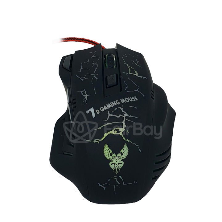 X7%20USB%20Gaming%20Mouse%20%5B7D%5D%207%20Keys%20Sniper%20Laser%20Optical%207D%20RGB%20fashion%20Multicolor%20Pro%20LED%20Lighting%20Backlight%20Black%201.5m%20DPI%206400%20Fabric%20Cable%20Ryzen%20Asus%20Republic%20of%20Gamers%20-%20Image%206