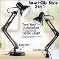 Folding Study Lamp Study Table Lamp. 
