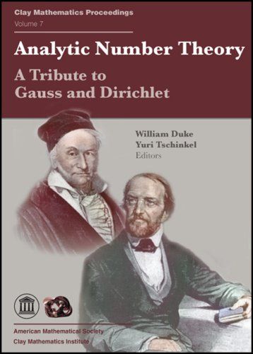 Extribute Math Analytic Number Theory: A Tribute to Gauss and Dirichlet (Clay ...