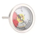 Oven Temperature Gauge High Efficiency Heat Resistance 0-250 degrees Celsius 52mm Dial Thermometer for Commercial and Home Use. 