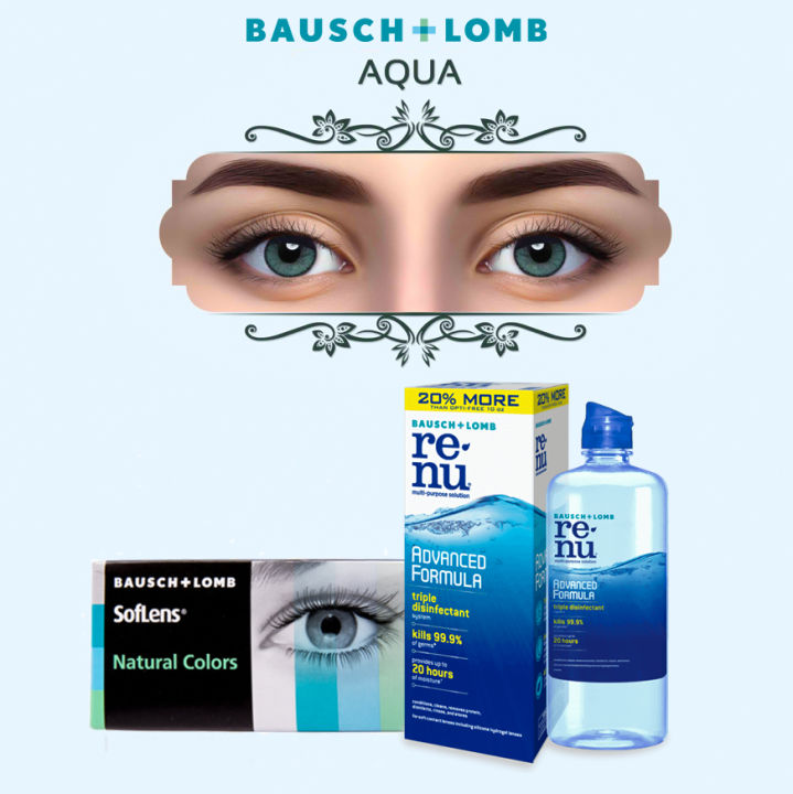 Bausch%20&%20Lomb%20Natural%20Looks%20Yearly%20Color%20Contact%20Lenses%20(Zero%20Power),%201%20Pair-%20Aquamarine%20-%20Image%202