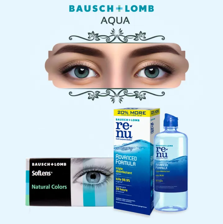 Bausch%20&%20Lomb%20Natural%20Looks%20Yearly%20Color%20Contact%20Lenses%20(Zero%20Power),%201%20Pair-%20Aquamarine%20-%20Image%202