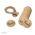 birthday cards 100Pcs Kraft Brown Gift Tags Thank You tags for Wedding Party decorations Handmade Gift Cards Baking Packaging Hang decorationGift Cards Tags. 