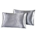 Premium Quality Silk Pillow Case 18"x 27" Bed Decoration Pillow Cover 1 Peice. 