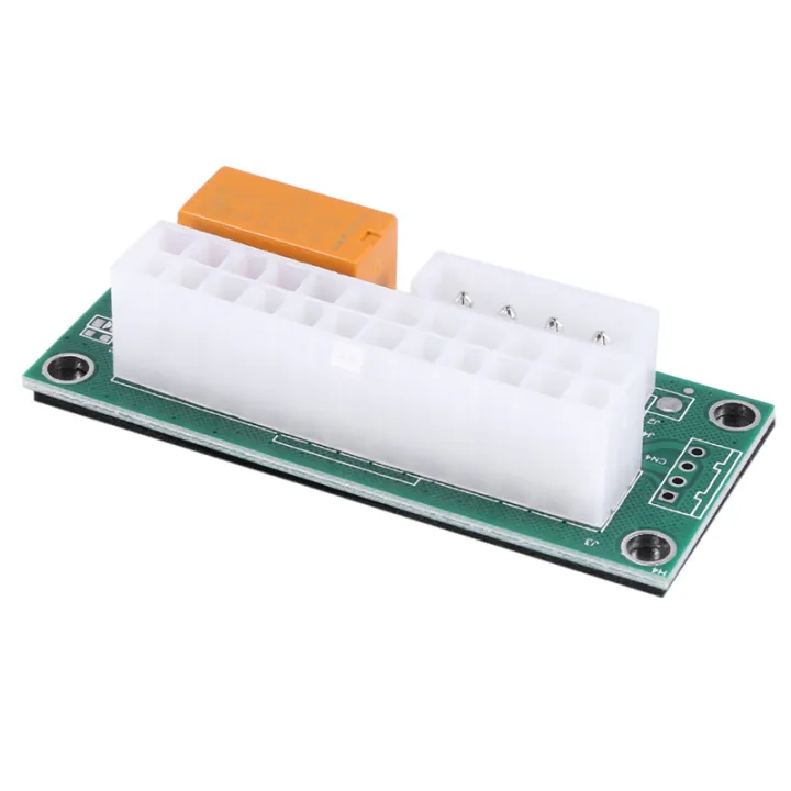 12 Pack Dual PSU Multiple Power Supply Adapter,Add2Psu ATX 24 Pin to ...