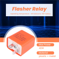 2 Pin Motorcycle LED Turn Signal Indicator Flasher Relay 12V. 