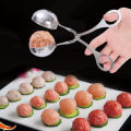 Stainless Steel Meatball Clips Meatballs Maker Tool Non Stick Stuffed Fish Ball Rice Ball Making Mold Kitchen Gadgets 1Pcs. 