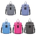 Waterproof Baby Mammy Bag Diaper Bag Shoulder Bag Handbag Thermal Insulation Purple. 