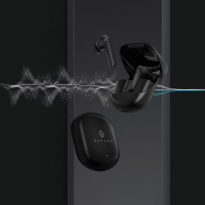 Haylou X1 Pro Wireless Earbuds 35dB ANC to eliminate background noise. 6-mic AI call noise cancellation, improve call quality. Bluetooth 5.2, more stable and smooth connection.