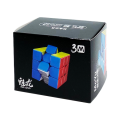 MoYu 3M Magnetic 3x3 Rubik Cube - Professional Mei Long Stickerless 3M Speed Cube with Stand & Screw. 