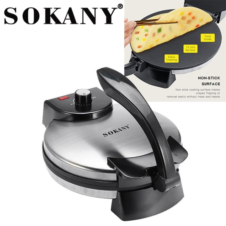 Sokany Electric Roti-Chapati Maker 1500W