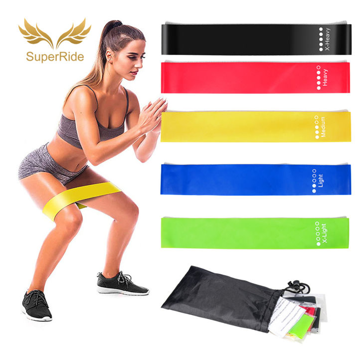 SuperRide Mumian Yoga Resistance Bands Widely Applied Arm Training Lightweight Resistance Loop Fitness Workout Bands for Phys