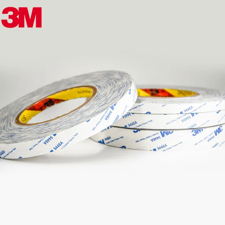 3M%209448A%20Double%20Side%20Tape%20No%20Marks,%20Adhesive%20White%20Waterproof%20Non-Woven%20Fabric,%20Ultra-Thin%20and%20Transparent%203M%20Double-Sided%20Tape%20-%20Image%205
