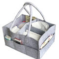 Baby Diaper Wipes Bag Caddy Infant Nappy Organizer Basket Nursery Storage Durabl. 