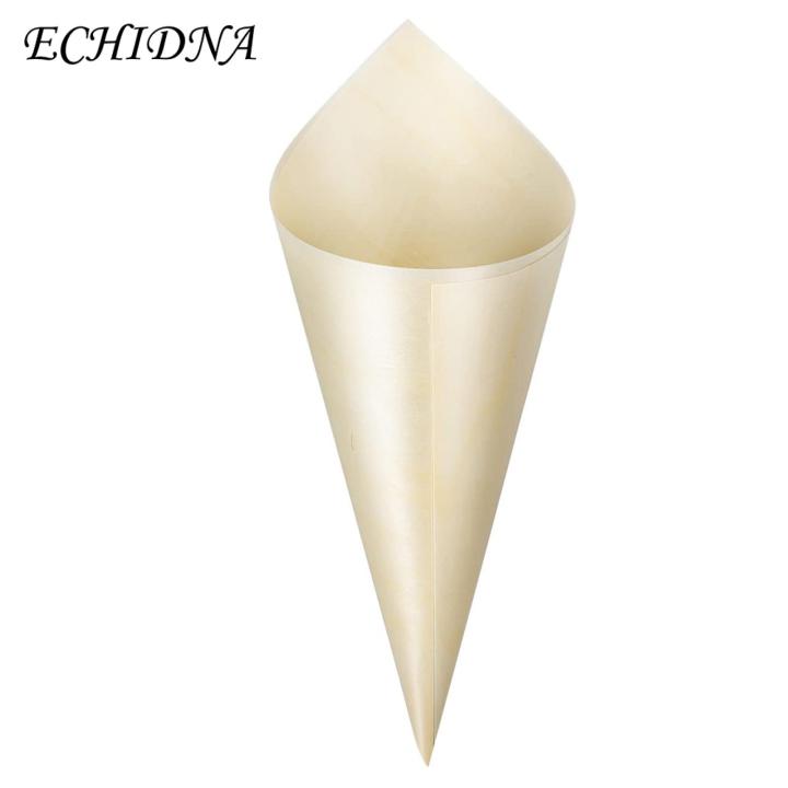ECHIDNA%20Ice%20Cream%20Cones%20Heat-Resistant%20Ice%20Cream%20Dessert%20Wooden%20Cones%20-%20Image%203