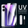 1-2 PCS UV Glue Tempered Glass for Xiaomi Redmi Note 13 pro plus / Note13 pro+ Full Clear Cover Curved Screen Ptrotector. 
