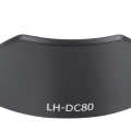 LH‑DC80 Plastic Black Camera Mount Lens Hood for Canon PowerShot G1X Mark II. 