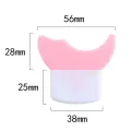 Silicone Eyelash Baffle Easy-to-use Silicone Eyelash Stencil for Perfect Eye Makeup Ideal for Beginners Buyers' Favorite. 
