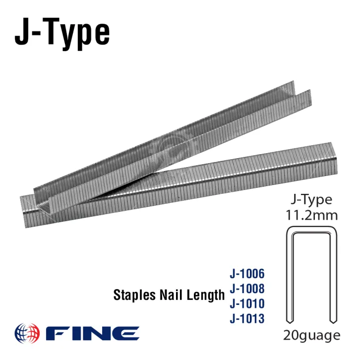 5000pcs Fine Stapler Nail Pin (J-Type) - All boxes Are 5000pcs - (Multiple Sizes Available)