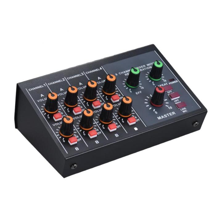 Professional%20Sound%20Mixer%20Karaoke%20Mixer%208%20Channel%20Studio%20Audio%20Dj%20Mixing%20Console%20Amplifier%20Digital%20Mini%20Microphone%20Sound%20-%20Image%202