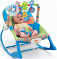 New 3 in 1 Royal Baby Newborn to Toddler Portable, Musical Rocker Chair. 