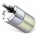 DC 12V 30RPM Gear Motor High Torque Electric Mini Speed Reduction Geared Motor Eccentric Output Shaft 37mm Gearbox. 
