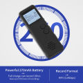 32GB Digital Voice Recorder Voice Activated Recorder Noise Reduction Dictaphone MP3 Player HD Recording 10h Continuous Recording Line-In Function for Meeting Lecture Interview Class MP3 Record. 