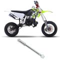 Motorcycle Front Rear Axle Polished Housing Wear Resistance Front Rear Axle 15mm 220mm with Bushing for Dirt Bike 70cc 90cc. 