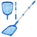1 Piece Pool Skimmer Pool Net with 3 Section Pole, Telescopic Pole Ultra-Fine Pool Skimmer. 