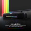 Fantech gs303 groove bar dual mode ( wired & bluetoooth ) RGB gaming speaker. 