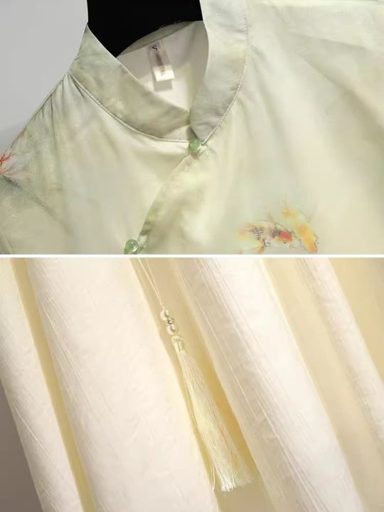 New%20Chinese%20Style%20Chinese%20Style%20Suit%20Skirt%20Women's%20Han%20Chinese%20Clothing%202024%20New%20Summer%20This%20Year's%20Popular%20Beautiful%20Antique%20Women's%20Clothing%20Dress%20-%20Image%203