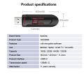 【32GB A】 Sandisk Pendrive 128gb 64gb 32gb USB Flash Drive 32 64 128 GB Pen Drive 3.0 USB Stick Disk on Key Memory for Phone. 