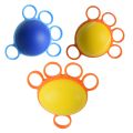 652F Fitness Hand Expander Grip Ball Strengthen Exerciser Train-er Decompression Strength Ball Egg-shaped Grip Fitness Ball. 