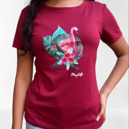 Ladies crew neck t shirts